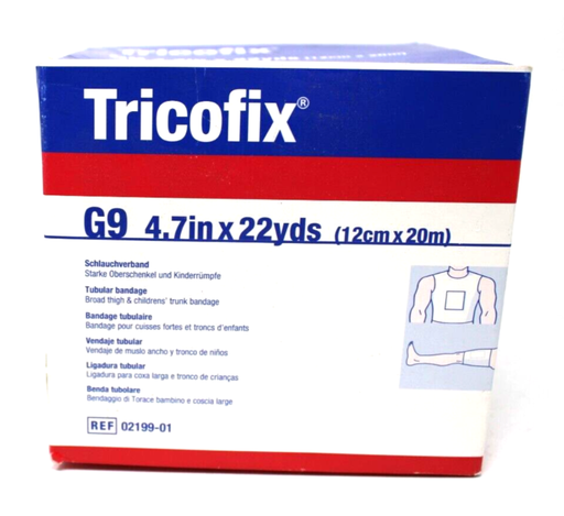 [02199] BSN Medical Tricofix Tubular Mesh Bandage, 4.7" x 22 yds, 1/rl/bx, 10 bx/cs`