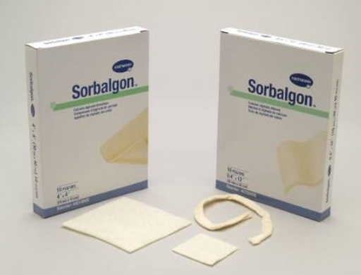 [49210001] Hartmann USA, Inc. Calcium Alginate Dressing, 4" x 4", Sterile, 10/bx