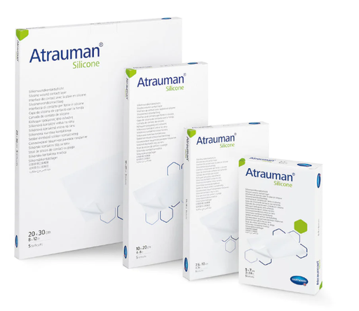 [499564] Hartmann USA, Inc. Wound Dressing, Silicone, 4" x 8", 10/bx