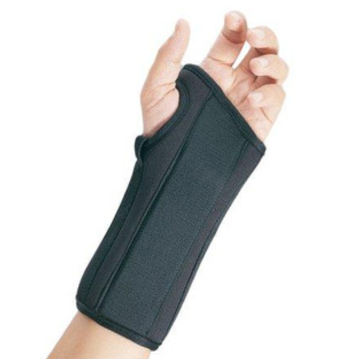 [22-471SMBLK] BSN Medical/Jobst Splint, Wrist, 6", Left, Small, Black
