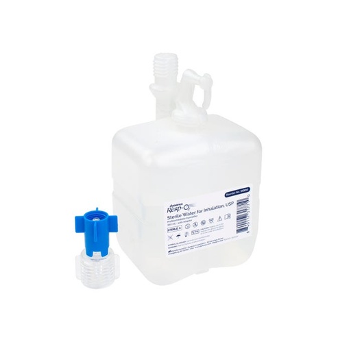 [AS1565] Amsino International, Inc. Sterile Water for Inhalation, USP, 500ml, 12/cs
