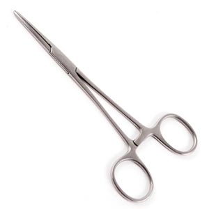 [96-2551] Sklar Instruments Crile Forceps, 5-1/2", Straight, Disposable, 25/cs
