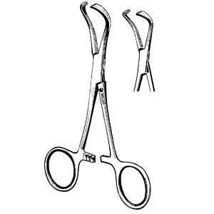 [47-2837] Sklar Instruments Lorna-Edna Towel Clamp, 4"