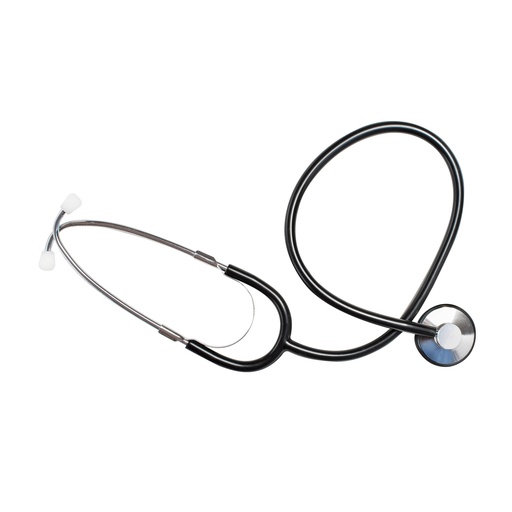 [1100] Dukal Corporation Stethoscope, Single Head, 22", Black