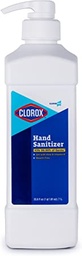 [90596] Brand Buzz Hand Sanitizer, Gel, with Pump, 1 Liter, 6/cs