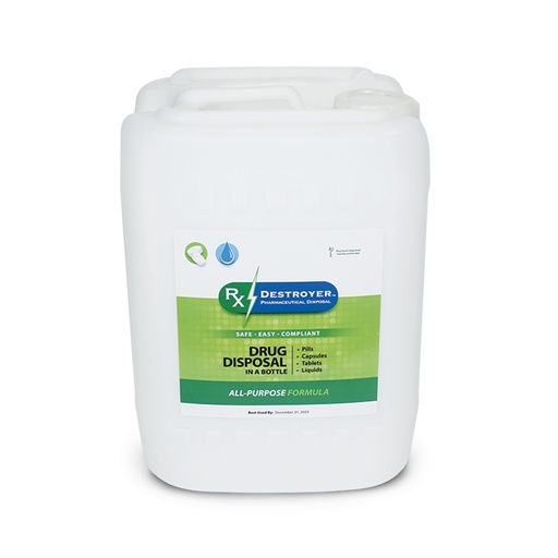 [RX5] C2R Global Manufacturing Rx Destroyer™, 5 Gallon Bottle