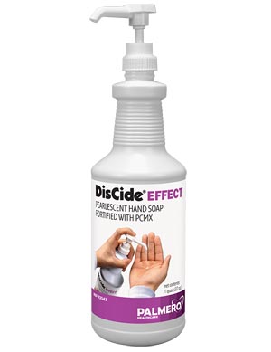 [3543] Palmero Discide Effect Quart Bottle Pump Dispenser, 12/cs