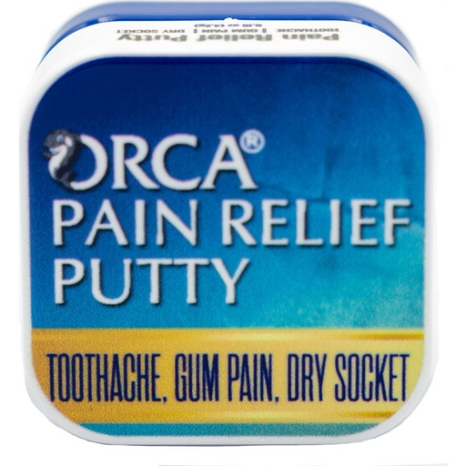 [109905] ORCA Products, LLC ORCA Pain Relief Putty, 6pk/bx, 8bx/cs 