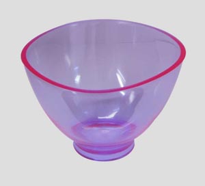 [1531P] Palmero Flexi-Bowl, Large (4-½” x 3"), Purple, 600cc Volume