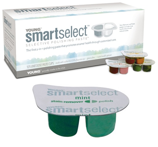 [295230] Young Dental Manufacturing Young™ SmartSelect, Mint Paste, 125/bx 