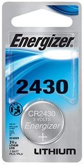 [ECR2430BP] Energizer Battery, Inc. Lithium Coin Battery, 2430, 1/pk, 72pk/cs
