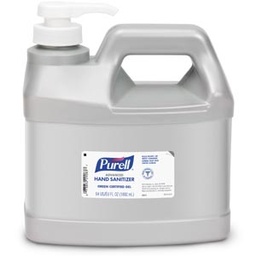 [9684-04] GOJO Industries, Inc. Hand Sanitizer, Half-Gallon Pump, 4/cs (65 cs/plt) 
