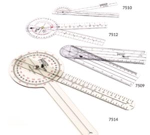 [081187483] Hygenic/Performance Health Economy Plastic Goniometer, 12.5"