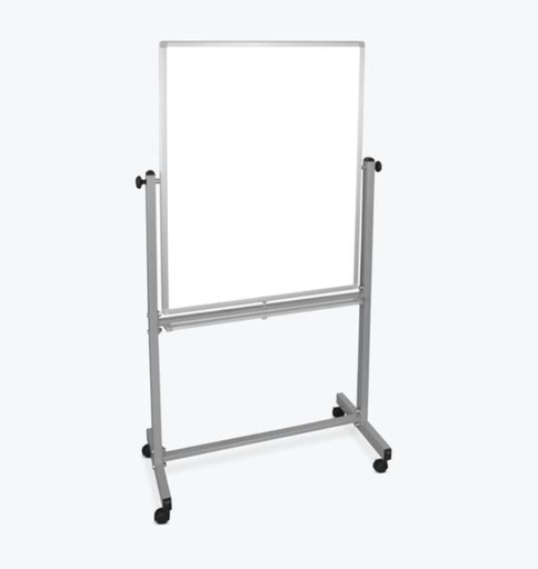 [MB3040WW] Luxor Dry Erase Magnetic Mobile White Board, 30x40, Double Sided