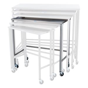 [0137825000] Blickman Industries Nested Table 36"W x 36"H x 18"D