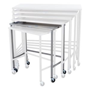 [0137826000] Blickman Industries Nested Table 32"W x 34"H x 16"D