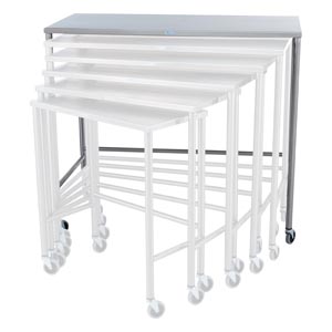 [0137822000] Blickman Industries Nested Table 48"W x 42"H x 24"D