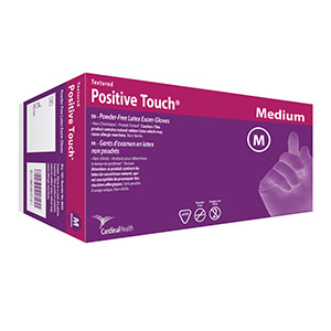 [8842] Cardinal Health Glove, Latex Exam, Textured, Powderless, Medium