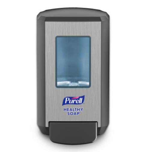 [5134-01] GOJO Industries, Inc. Soap Dispenser, 1200 ml, Push Style, Graphite
