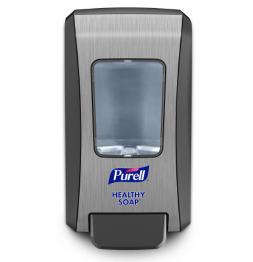 [5234-06] GOJO Industries, Inc. Soap Dispenser, 2000 ml, Push Style, Graphite