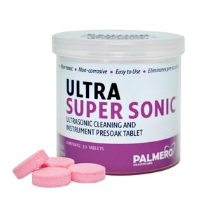 [3559] Palmero Ultrasonic Cleaning/Instrument Presoak Tablet, 30 tablets/jr