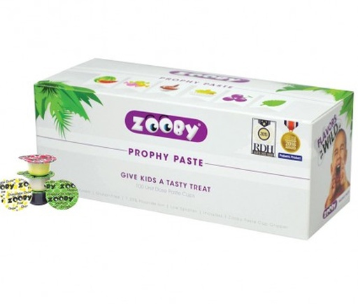 [604010] Young Dental Manufacturing Zooby Prophy Paste, Chocolate Chow® Coarse