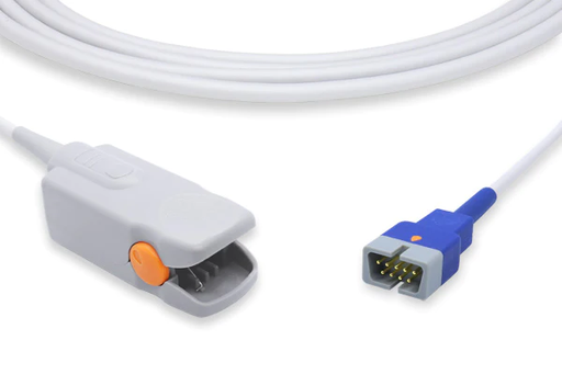 [S410-01P0] Cables and Sensors SpO2 Sensor, Nellcor Oxi-Max, 9ft Cable, Adult Clip