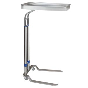 [0668869000] Blickman Industries Benjamin Mayo Stand, 16" x 21" Tray, Foot Operated