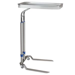 [0668871000] Blickman Industries Benjamin Mayo Stand, 20" x 25" Tray, Foot Operated
