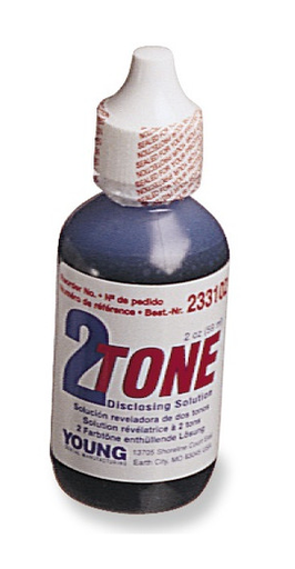 [233102] Young Dental Manufacturing Young™ 2Tone™, Disclosing Solution, 2oz, btl