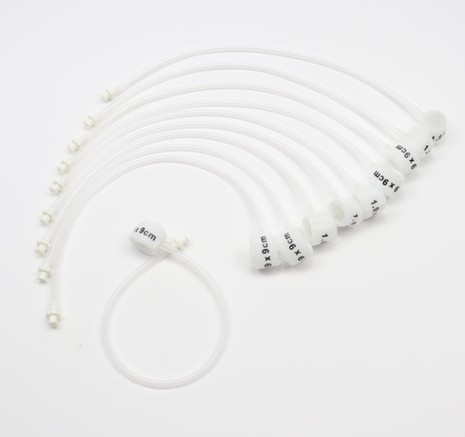 [CUFF-SET-240D] Newman Medical Digit Cuff Set, Disposable, 1.9cm, Latex Free (LF), 10/pk