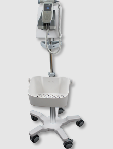 [STND-101] Newman Medical Roll Stand with Basket, for Digidop 300 & 700 Models Only