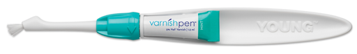 [295779] Young Dental Manufacturing Young™ Varnish Pen, 1.5mL, 5% NaF, Mint, 45/bx