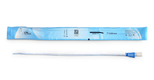 [ULTRA M18C] Convatec Cure Ultra Coude Tip Catheter, 18FR, 30/box