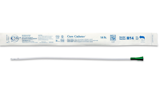 [ULTRA M14] Convatec Care Ultra Catheter, Male Straight Tip, 14FR