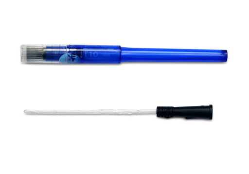 [T10] Convatec Cure Twist Catheter, Female, 6", Straight Tip, 10FR