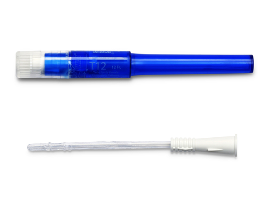 [T12] Convatec Cure Twist Catheter, Female, 6" Straight Tip, 12FR