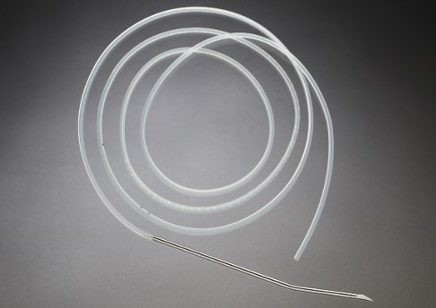 [SU130-0320] Cardinal Health Round Silicone Drains w/Trocar, 7Fr, End Perforation