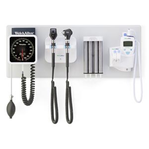 [777-SM2WAS] Hillrom GS777 Integrated Wall System, Macroview Otoscope, 117 LED, with BP, ST