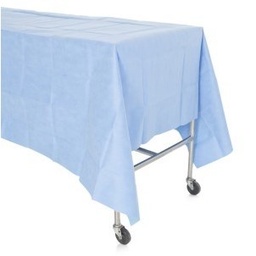 [42233NS] O&amp;M Halyard Table Cover, Fan Fold, 60&quot; x 90&quot;, Standard Back, Non-Sterile, 400/cs