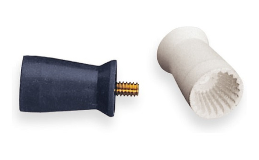 [050301] Young Dental Manufacturing Young™ Ribbed, Screw, Firm, White, Prophy Cups, 144/cs