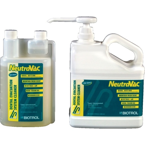 [NV800CS] Young Dental Manufacturing Biotrol NeutraVAC® Concentrate, 32 oz., 4btl/bx, 4bx/cs