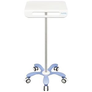 [TPM-Q-17545-REV1] TouchPoint Medical, Inc. WorkFlo Roll Stand, Fixed Height, Laptop, Locking Casters