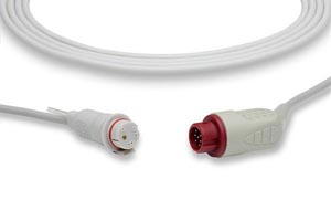 [IC-HP-BD0] Cables and Sensors IBP Adapter Cable BD Connector, Philips Compatible w/ OEM: 684081