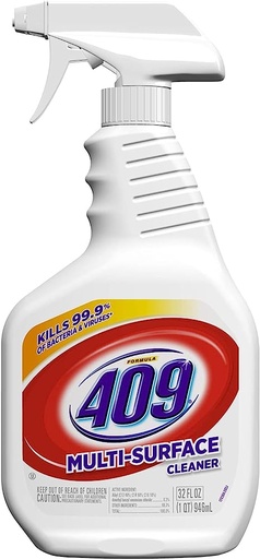 [00842] Clorox Sales Company Formula 409® Multi-Surface Cleaner, Spray Bottle, 22 fl oz, 9/cs