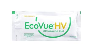 [380NW] HR Pharmaceuticals EcoVue® High-Viscosity Ultrasound Gel, 20g Packet, Sterile, 4bx/cs