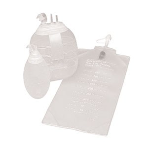 [SU130-6005] Cardinal Health Exudate Disposal Bag, 800cc, Connects to 400cc Bulb Reservoir