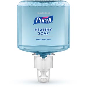 [6472-02] GOJO Industries, Inc. Healthcare Healthy Soap® Gentle & Free Foam, 1200 ml, Clear, 2/cs