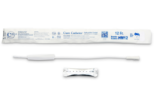 [HM12] Convatec Hydrophilic Cure Catheter, Male 16" Straight Tip, 12FR