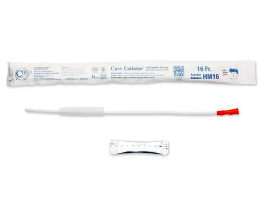 [HM16] Convatec Hydrophilic Cure Catheter, Male 16" Straight Tip, 16FR